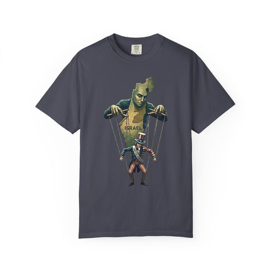 Color: Navy | Strings Attached | Garment-Dyed Tee — AttitudeShirts