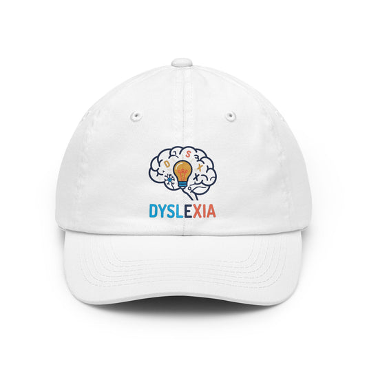 Color: White | I May Not Be Sexy But I'm Dyslexia Dad Hat — Graphic