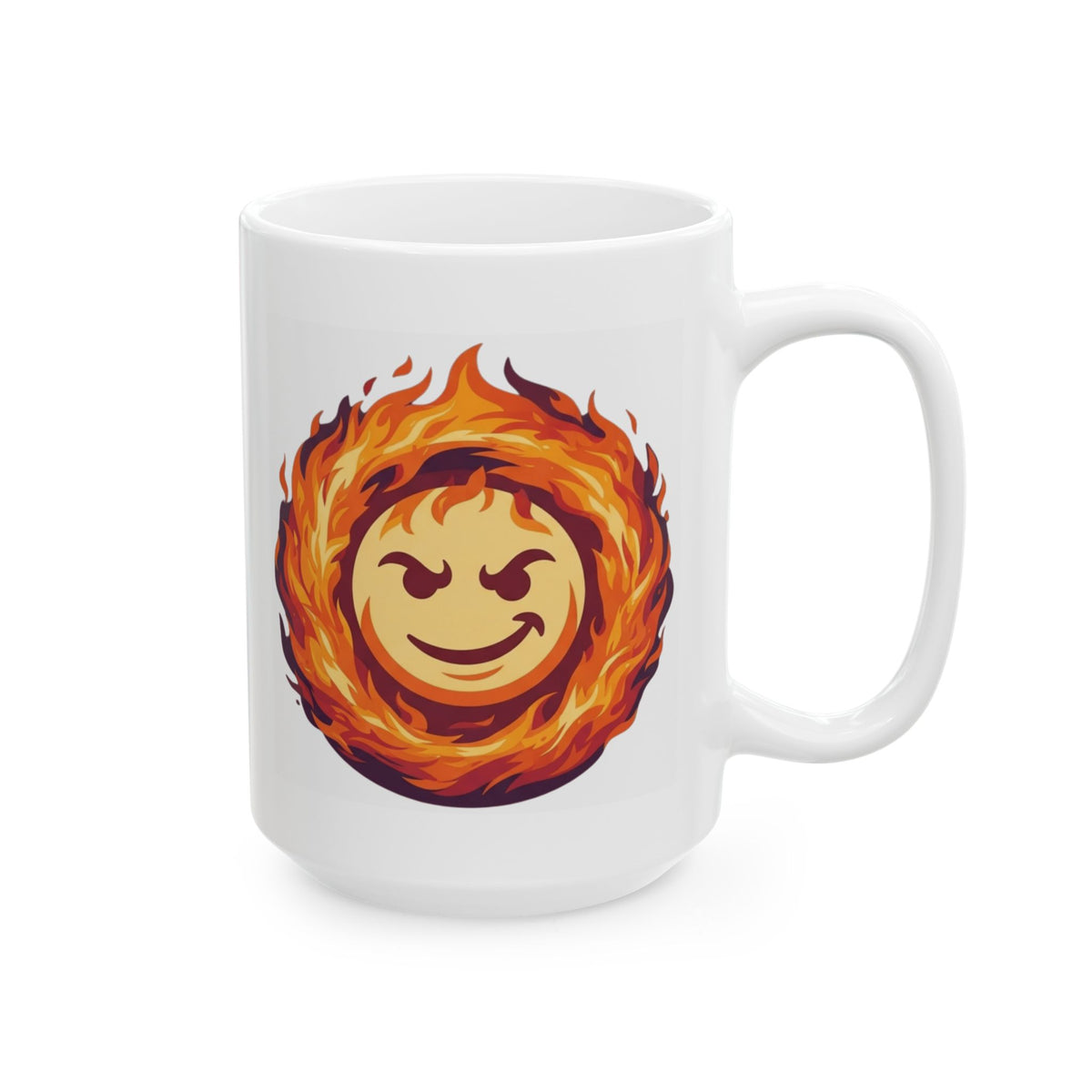 "I'm Going to Hell" White Ceramic Mug — Graphic