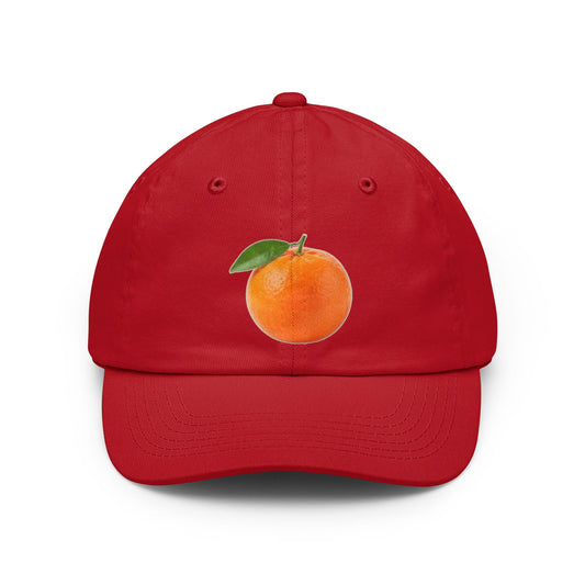 Color: Red | Tangerine Vagina Dad Hat