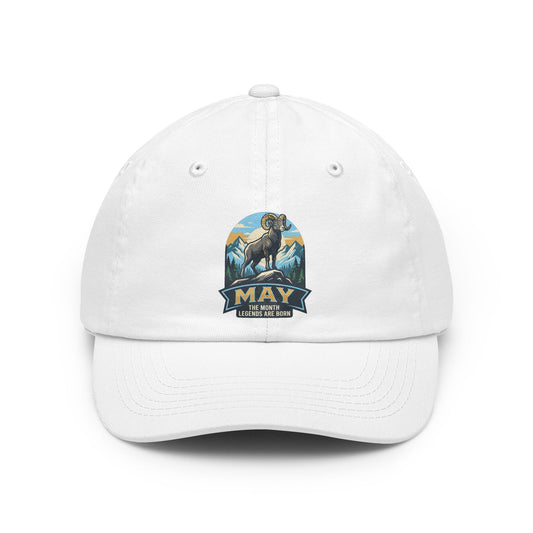 Color: White | May Legend Dad Hat
