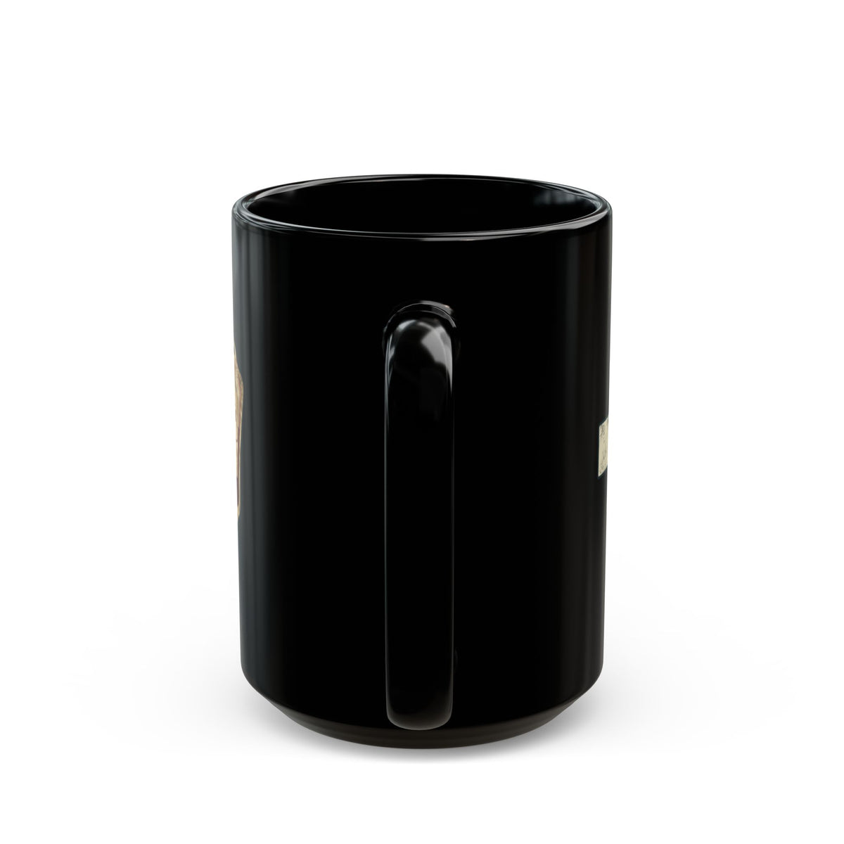 "Blood Type" Black Ceramic Mug — Graphic