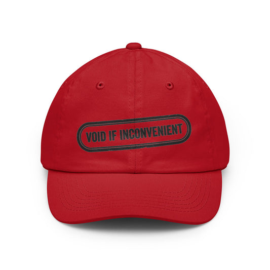 Color: Red | Conditionally Certified Dad Hat