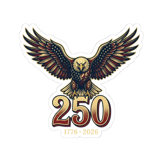 "USA 250 Years" Sticker