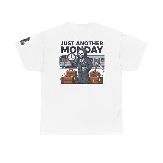 Color: White | Just Another Monday Premium Graphic Tee