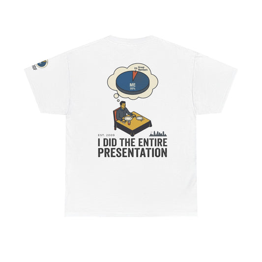 Color: White | I Did the Presentation Premium Graphic Tee