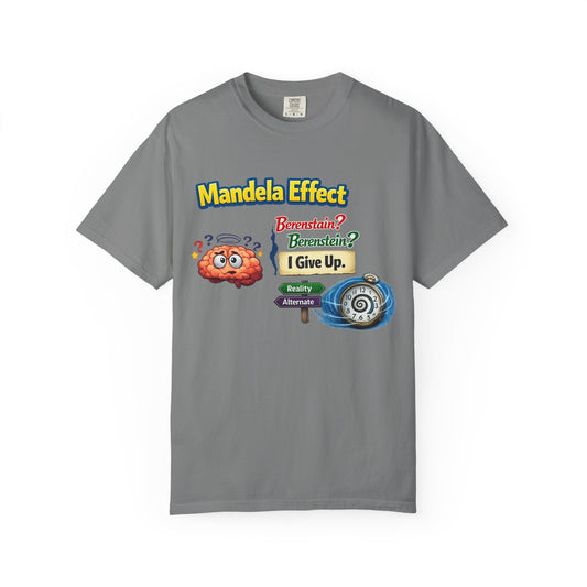 Color: Grey | Wait, That's Not How I Remember It | Garment-Dyed Tee — AttitudeShirts