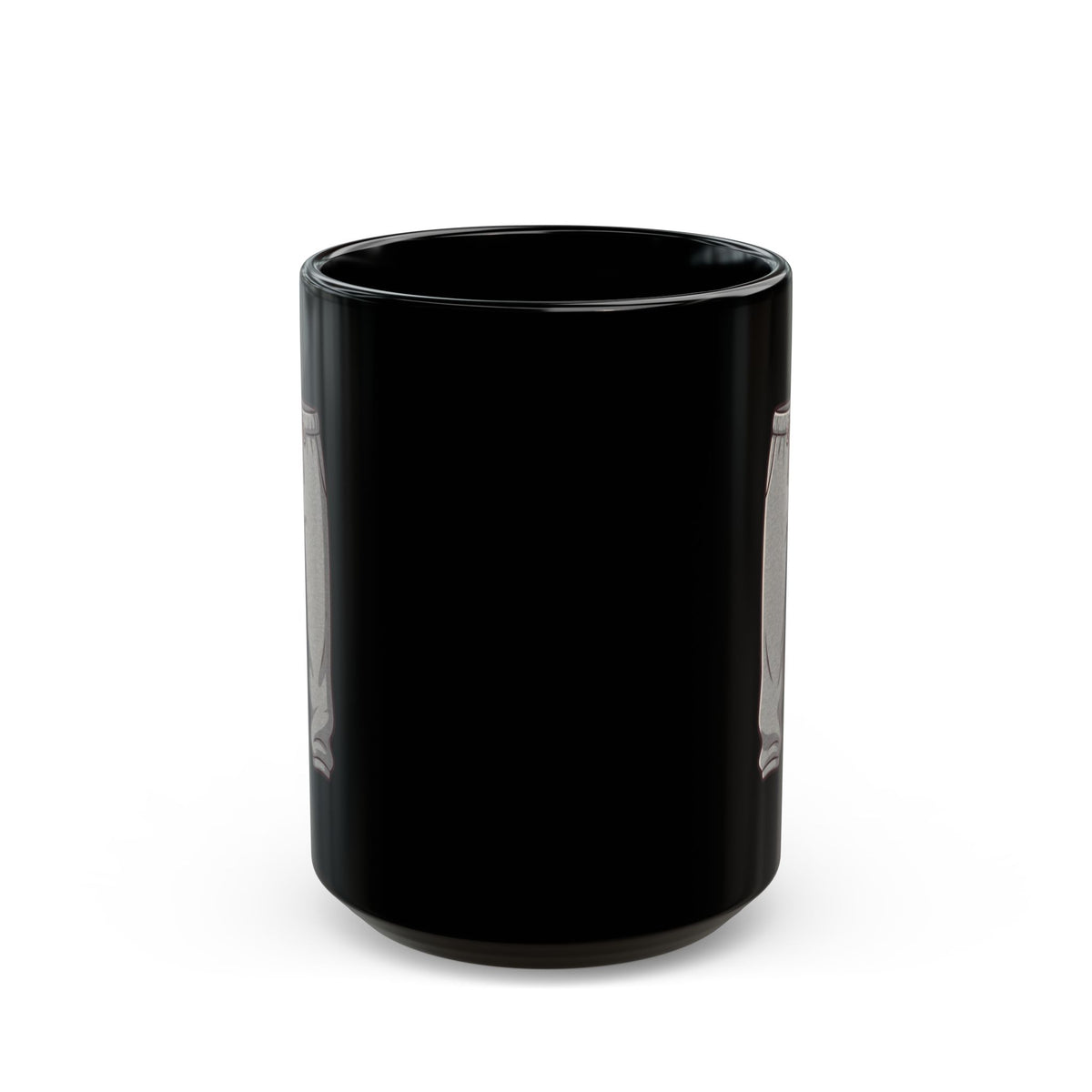 "Offical Thanksgiving Uniform" Black Ceramic Mug — Graphic