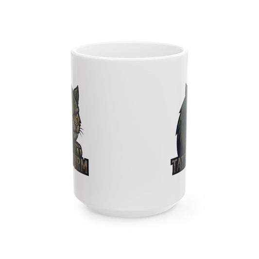 "Tatzelwurm (Alpine Europe)" White Ceramic Mug — Graphic
