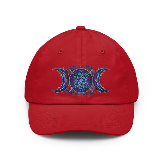 Color: Red | Triple Goddess Tempest Dad Hat
