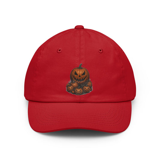 Color: Red | Halloween Nun Dad Hat — Graphic