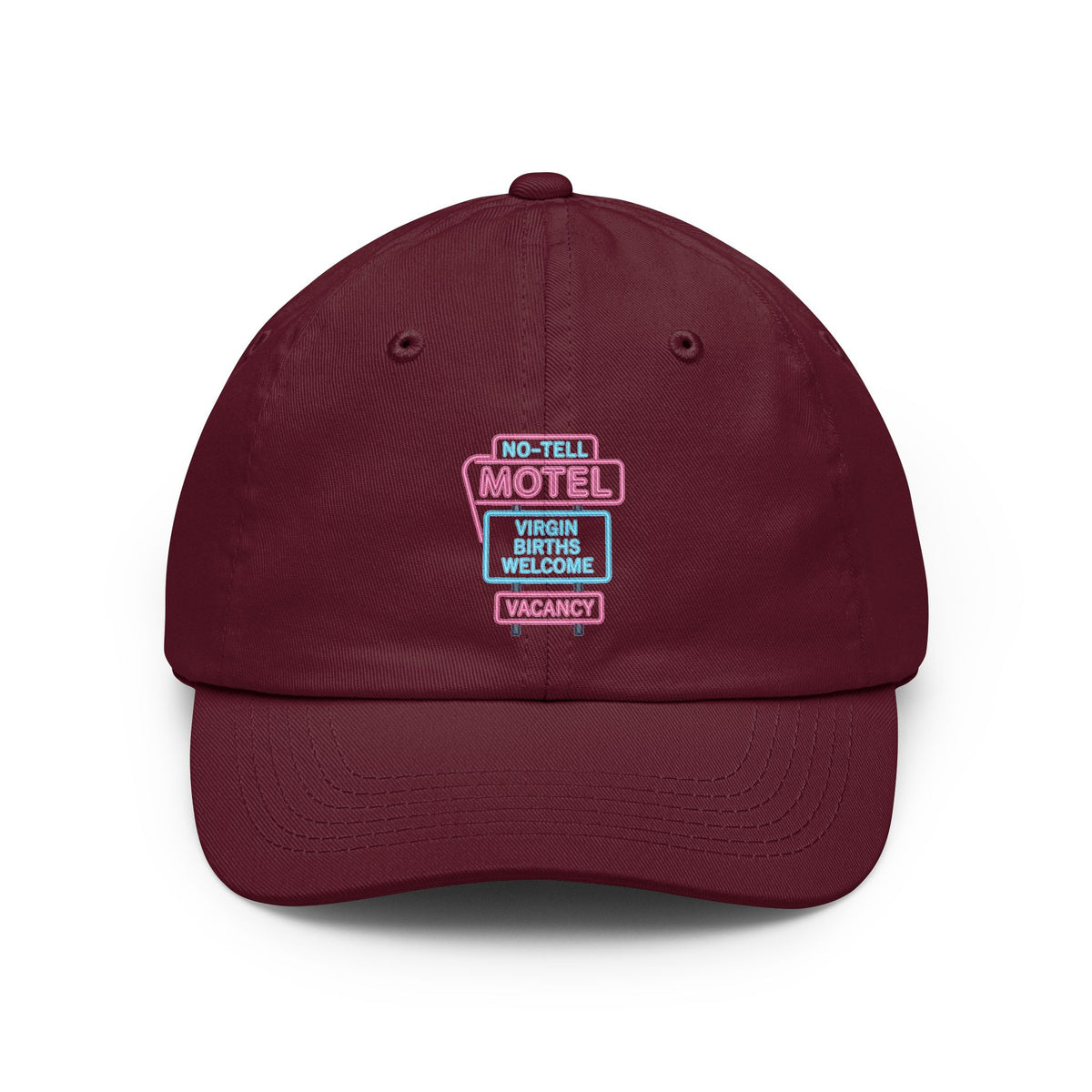 Color: Maroon | No Vacancy Dad Hat