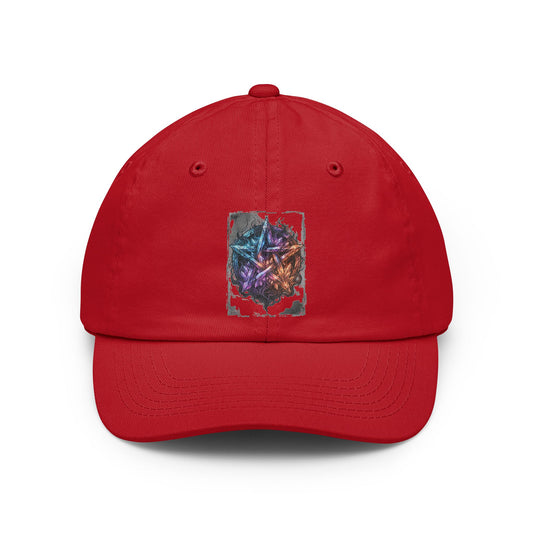 Color: Red | Cosmic Spectrum Pentacle Dad Hat
