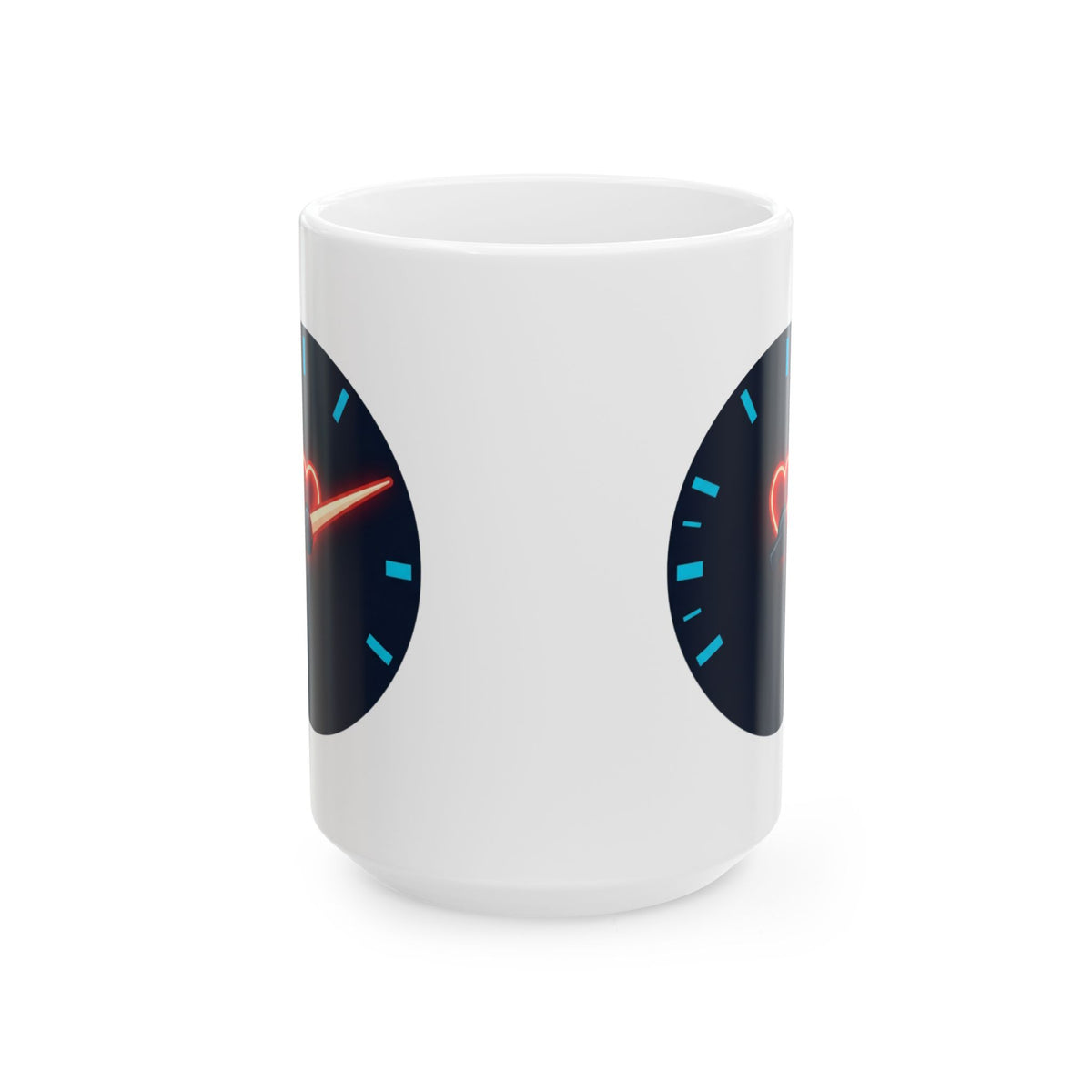 "Full Throttle Tonight" White Ceramic Mug — Graphic