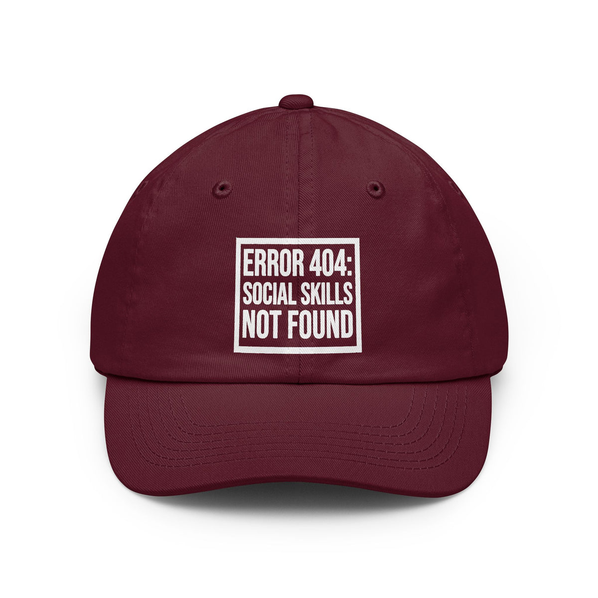"Social Skills Not Found" Dad Hat