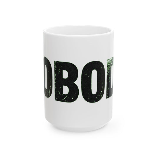 "Nobody Can Beat You At Being You" White Ceramic Mug — Graphic