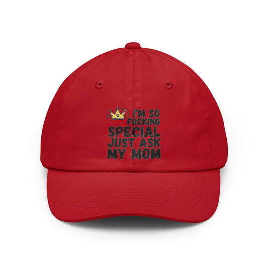 Color: Red | I'm Fucking Special Dad Hat