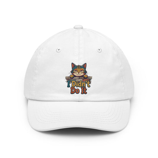 Color: White | I Didn't Do It Dad Hat