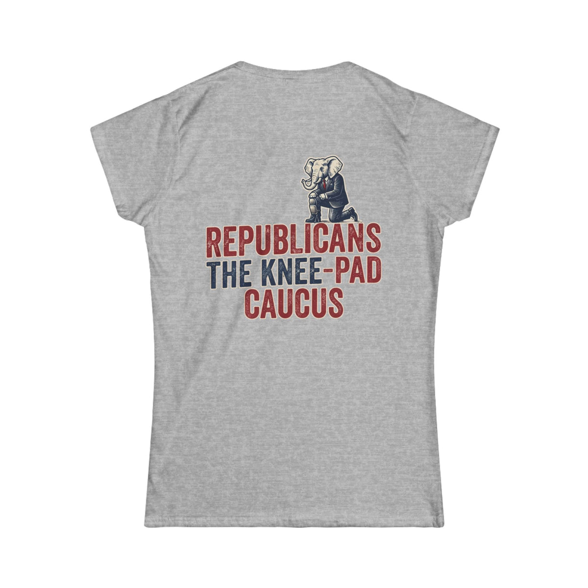 Color: Sport Grey | The Knee Pad Caucus Women's Tee