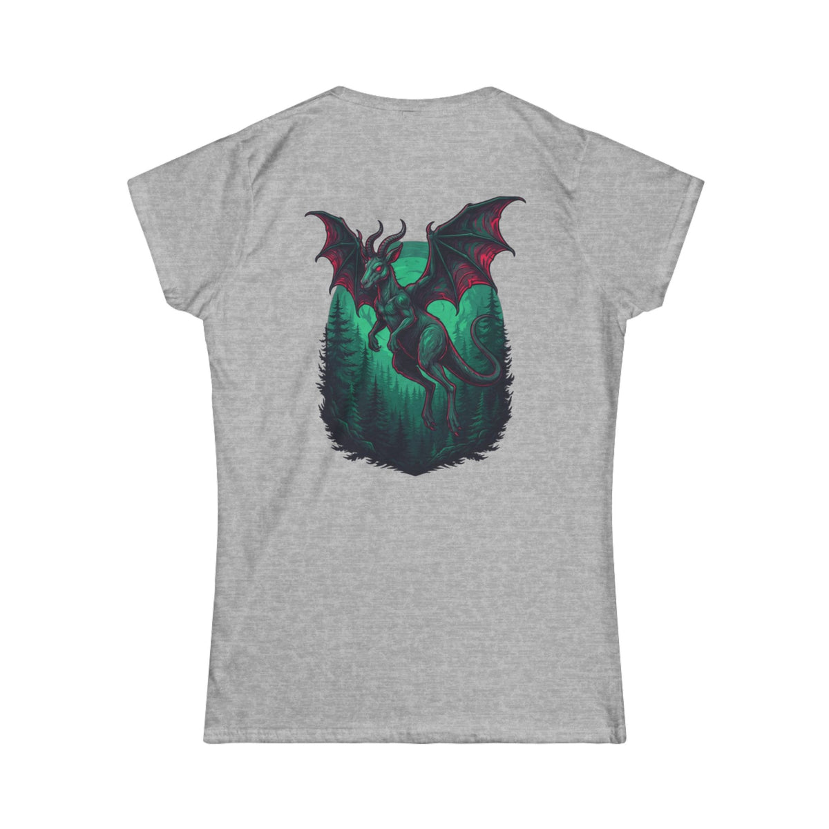 Color: Sport Grey | The Jersey Devil (New Jersey, USA) Women's Tee