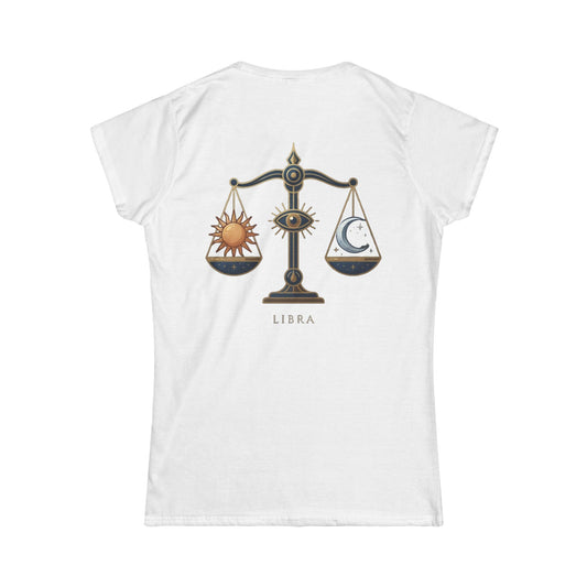 "Libra The Balanced Scales" Women's Tee