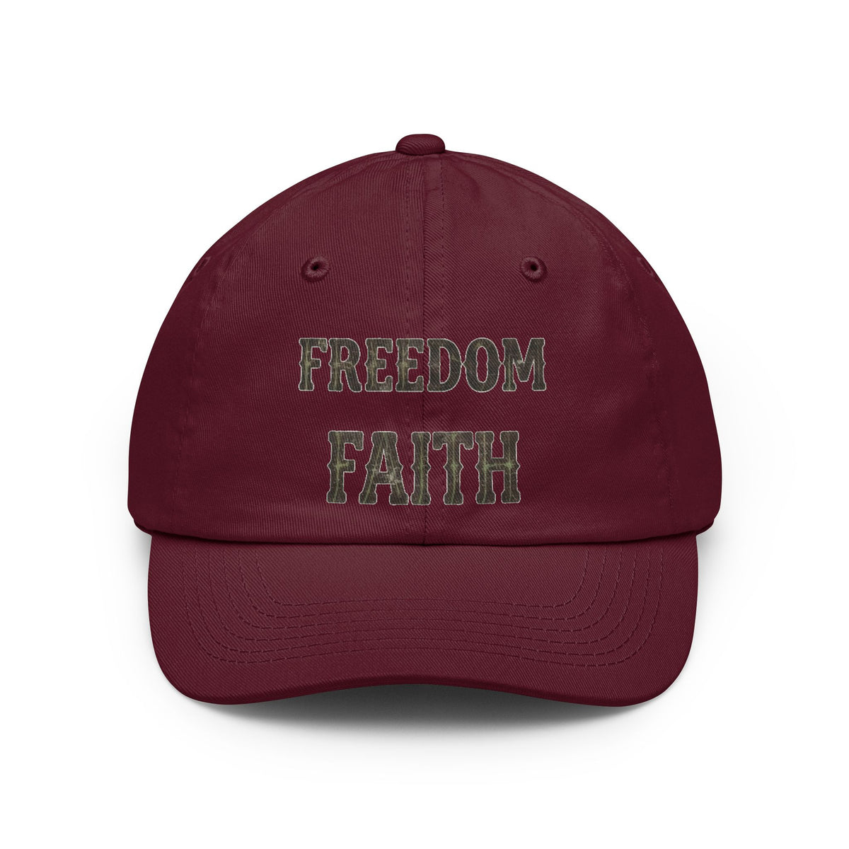 Color: Maroon | Religious Freedom Dad Hat