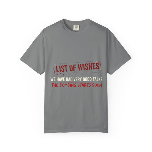 Color: Grey | When Monday Hits Different | Garment-Dyed Tee — AttitudeShirts