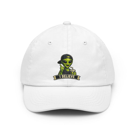 Color: White | I Believe Dad Hat