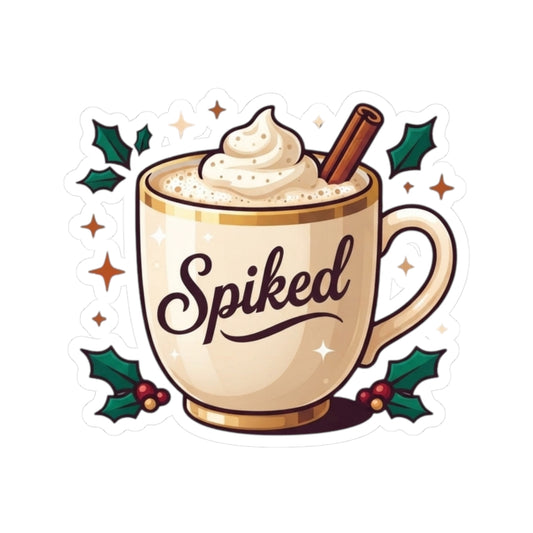 "Spiked Eggnog" Sticker