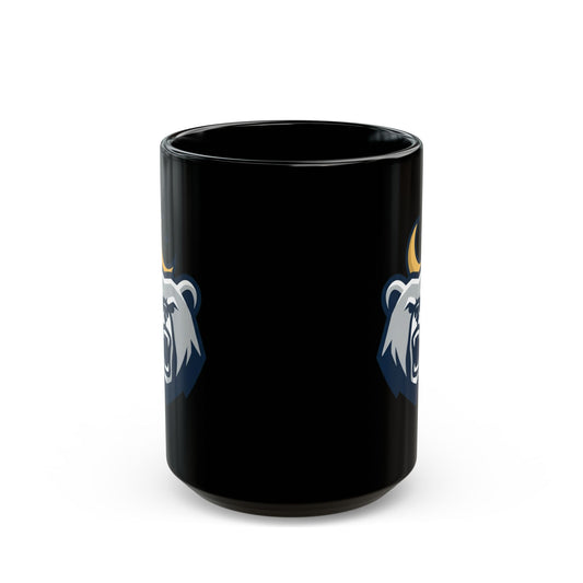 "March Legend" Black Ceramic Mug — Graphic