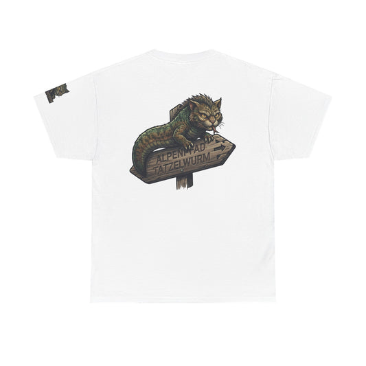 Color: White | Tatzelwurm (Alpine Europe) Premium Graphic Tee
