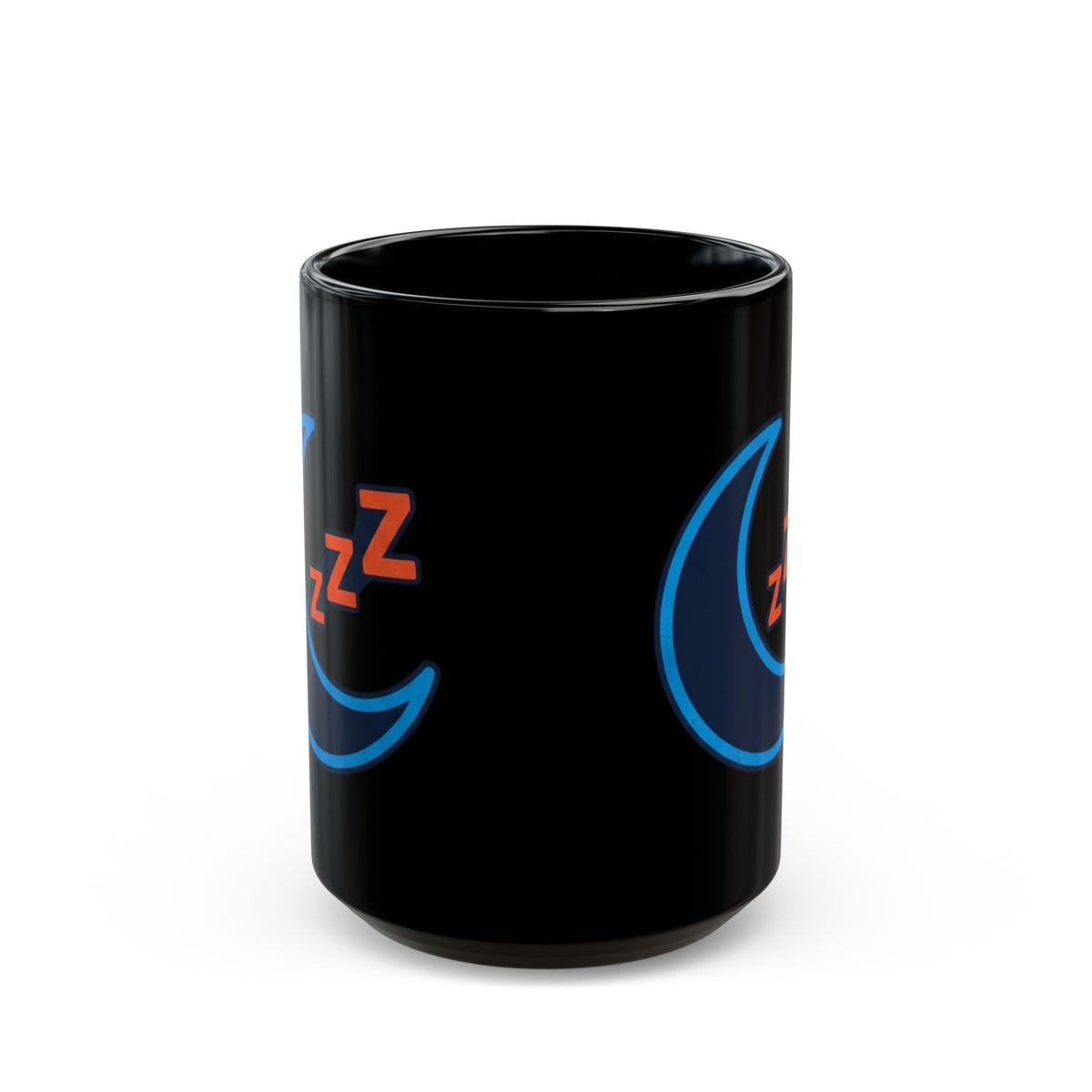 "I'm Great In Bed" Black Ceramic Mug — Graphic