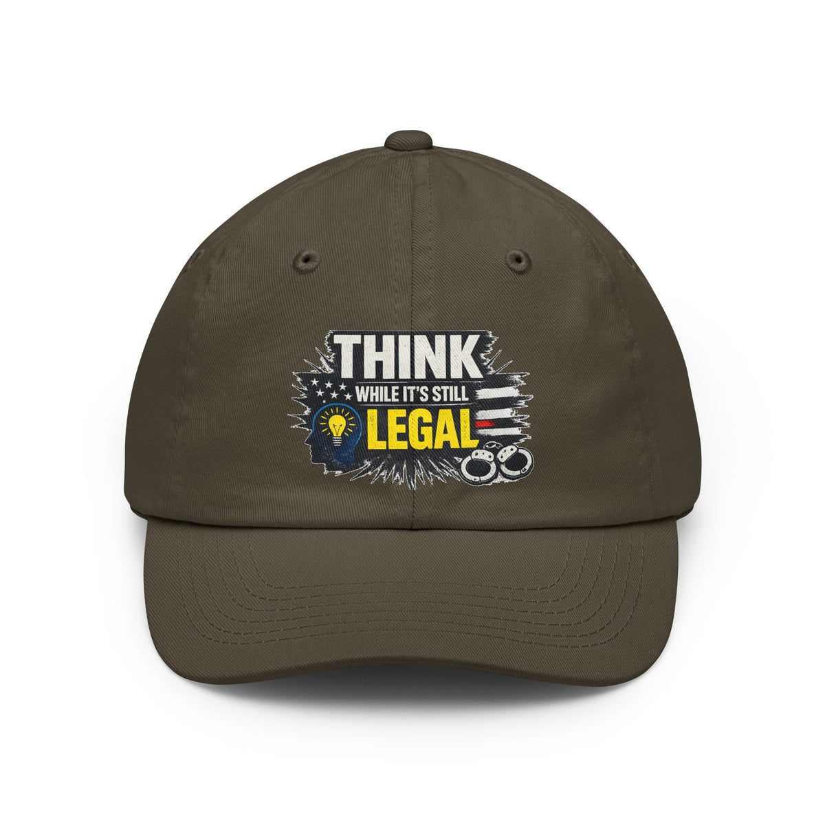 Color: Olive | Thought Criminal | Dad Hat — AttitudeShirts