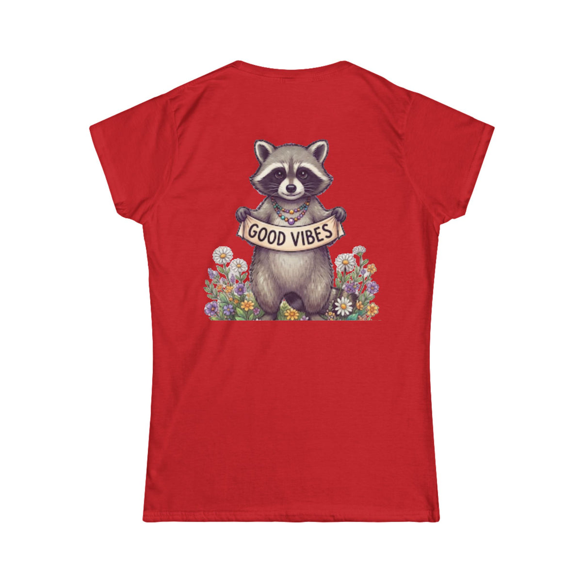 "Hippy Raccoon" Women's Tee