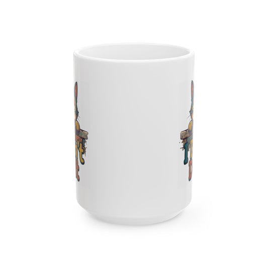 "I Didn't Do It" White Ceramic Mug