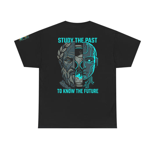 Color: Black | Study the Past Know the Future Premium Graphic Tee