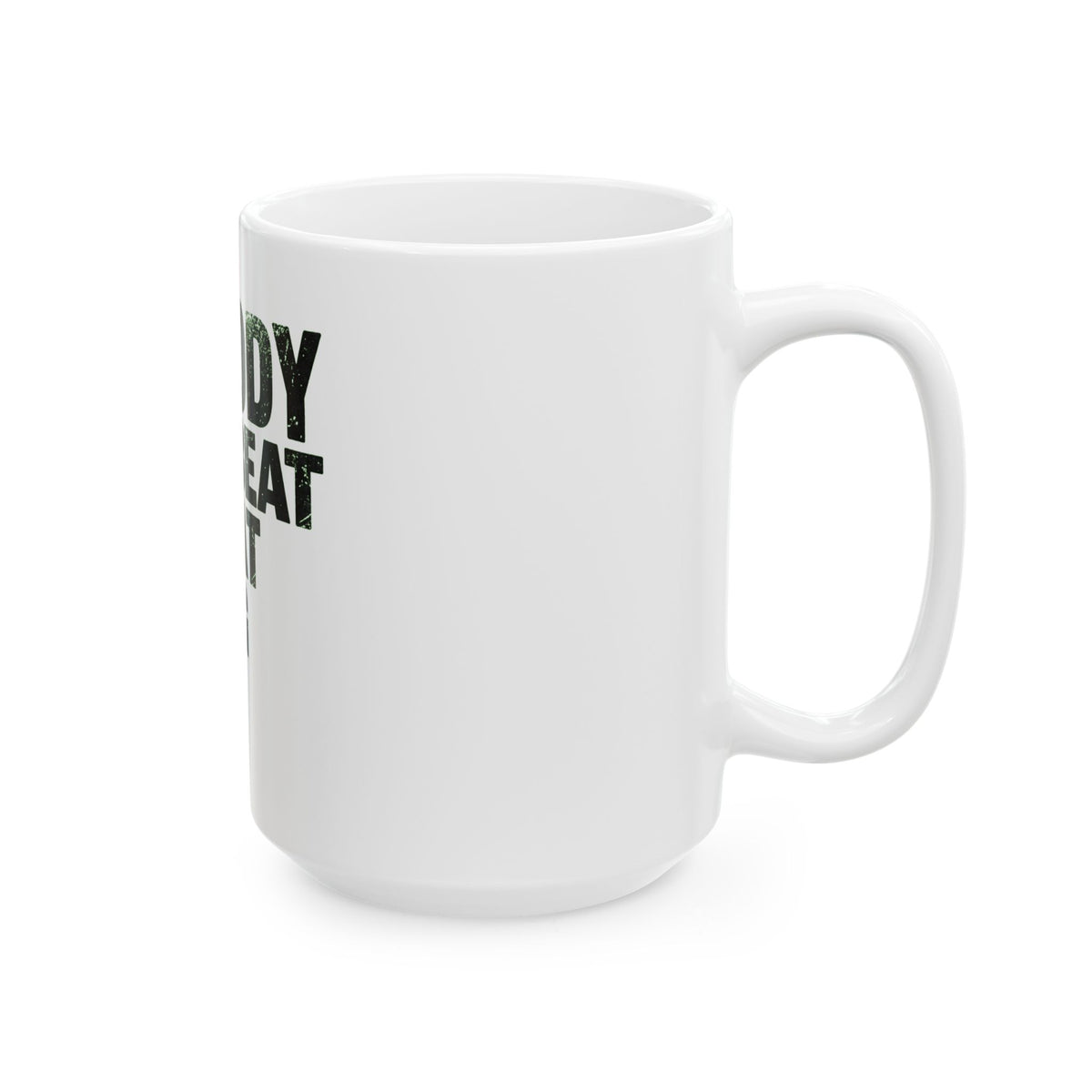 "Nobody Can Beat You At Being You" White Ceramic Mug