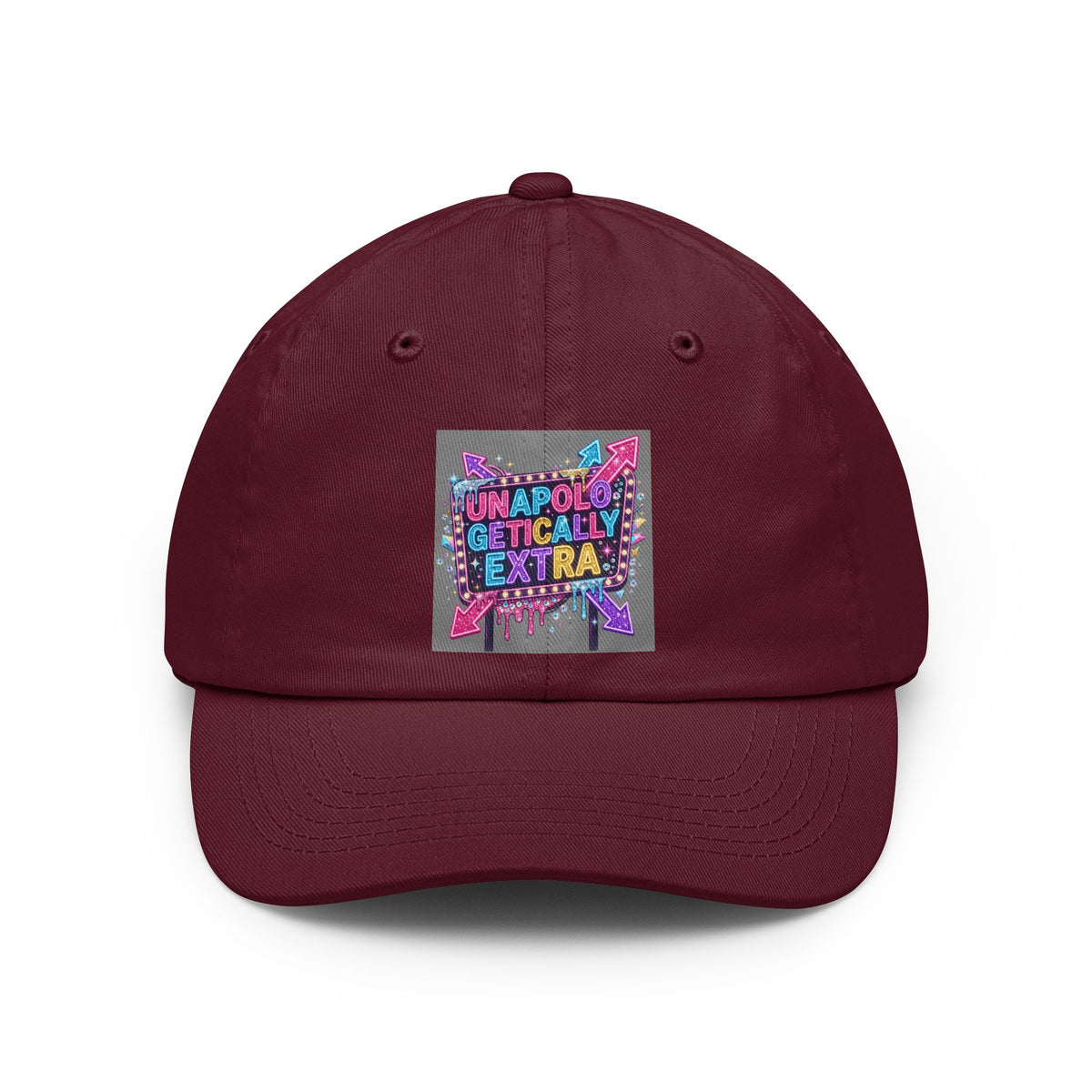 Color: Maroon | Unapoligetically Extra Dad Hat