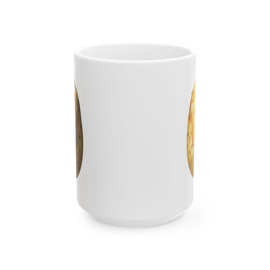 "Dick Tater" White Ceramic Mug — Graphic