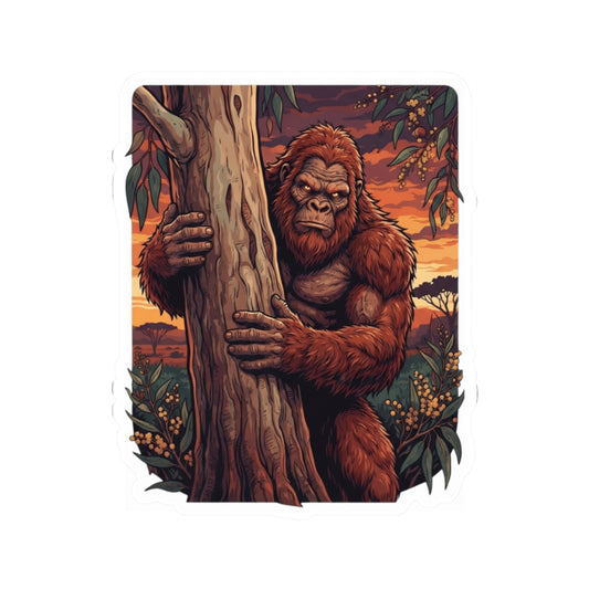 "Yowie (Australian Folklore)" Sticker — Main