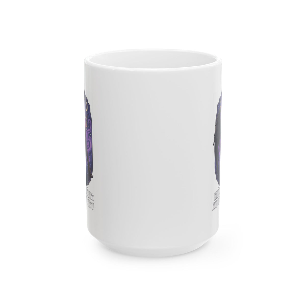 "Fallen From Grace and Loving the Drop" White Ceramic Mug