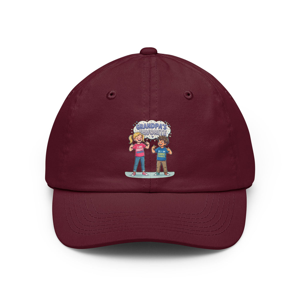 Color: Maroon | Grandpa's Favorite Cap