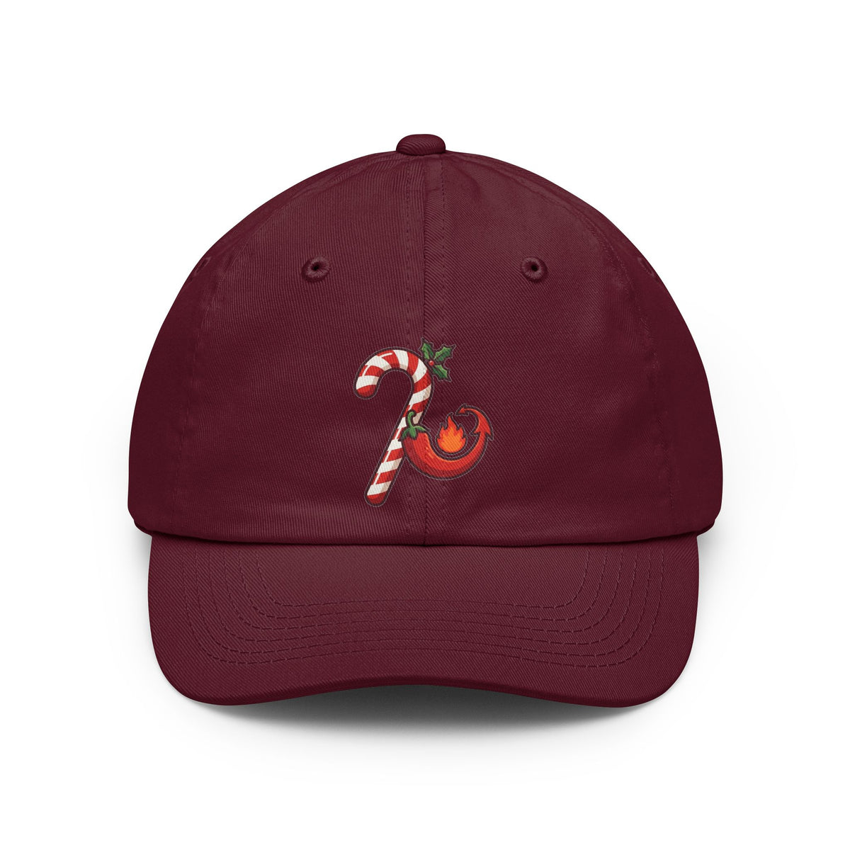 Color: Maroon | May Your Days Be Merry and Spicy Dad Hat — Graphic
