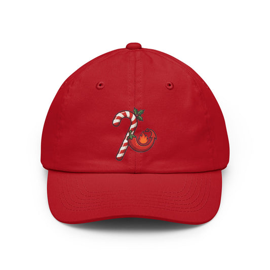 Color: Red | May Your Days Be Merry and Spicy Dad Hat — Graphic