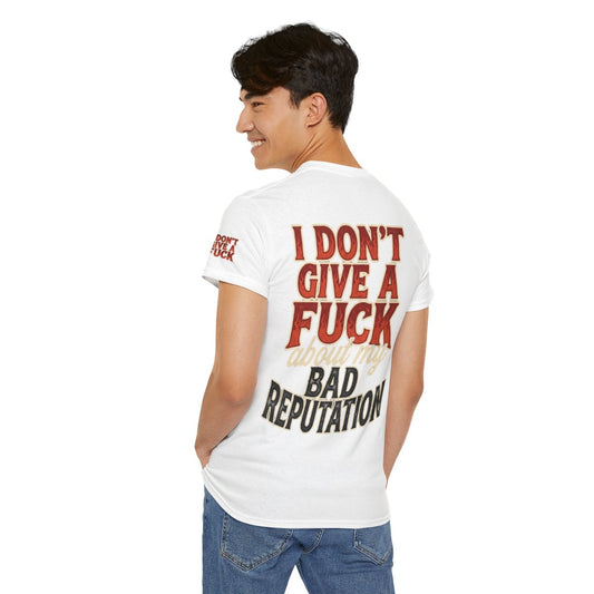 Color: White | Bad Reputation Premium Graphic Tee