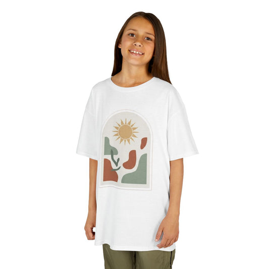 Color: White | Desert Sun Kids Tee