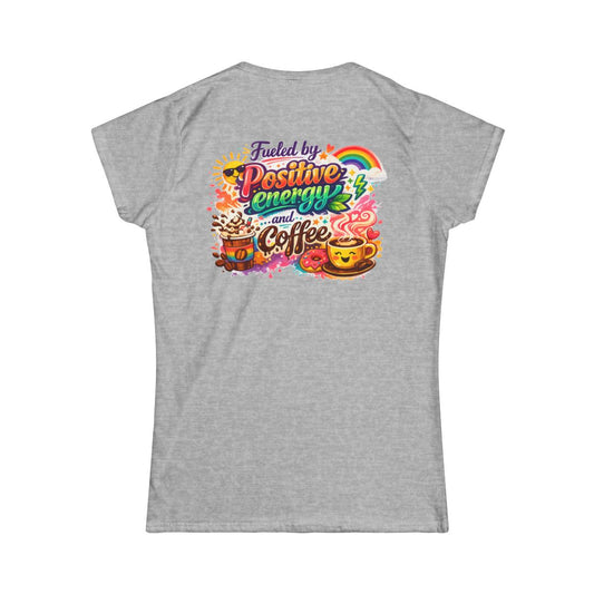 Color: Sport Grey | Fueled by Coffee Women's Tee