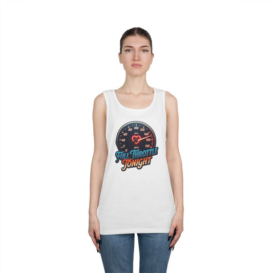Color: White | Full Throttle Tonight Tank Top