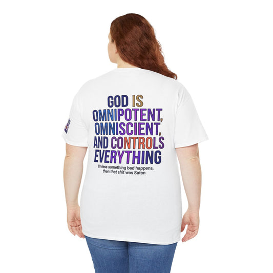Color: White | God Controls Everything Premium Graphic Tee