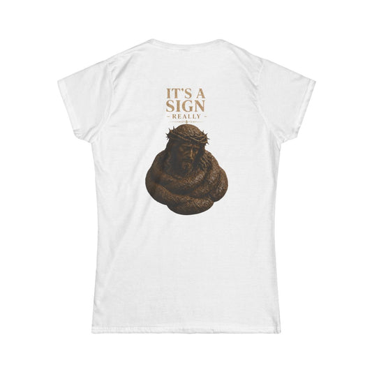 Color: White | Good Book Series It's a Sign - Really Women's Tee